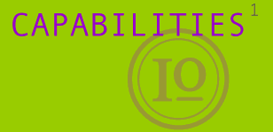 Capabilities